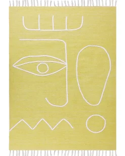 Dywan zewnętrzny YAVU Żółty 140 x 200 cm