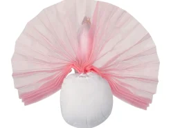 Dziecięca ozdoba ścienna Łabędź ODETTA Bawełna 32 cm Biały