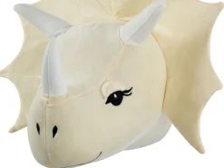 Dziecięca ozdoba ścienna Dinozaur REXX Bawełna 29 cm Jasnobeżowy