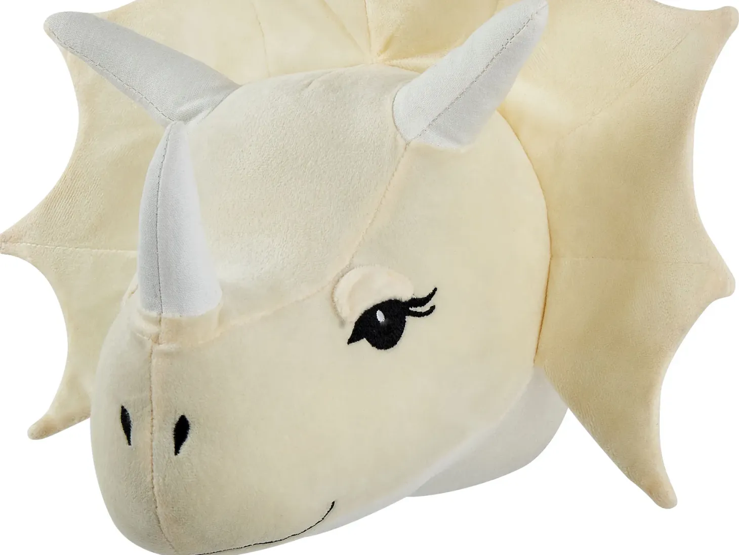 Dziecięca ozdoba ścienna Dinozaur REXX Bawełna 29 cm Jasnobeżowy