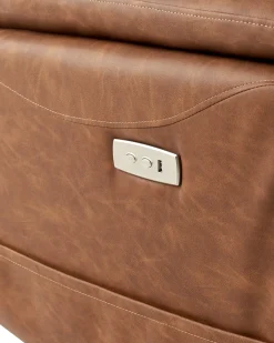 Outlet Elektryczny fotel rozkładany GLORIE Z masażem Ekoskóra Fotele Z Masażem|Wszystkie Fotele