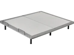 Clearance Elektryczny stelaż do łóżka BRUNOY 180 x 200 cm Szary Stelaże Regulowane|Wszystkie Stelaże