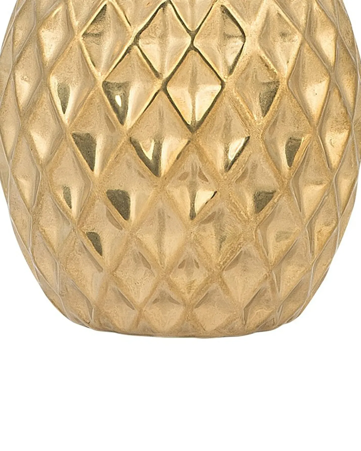Figurka dekoracyjna Ananas TYANA Ceramika Złoty