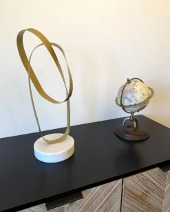 Figurka dekoracyjna MILTON Metal Złoty