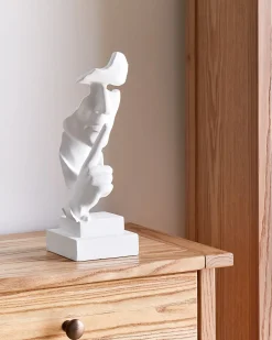 Figurka dekoracyjna Twarz RAAHE Biały