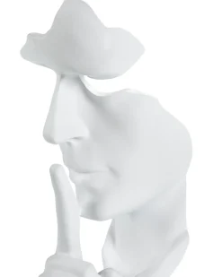 Figurka dekoracyjna Twarz RAAHE Biały