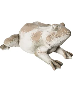 Figurka ogrodowa CARAPELLE Żaba Beżowy