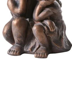 Figurka ogrodowa DAMARO Dzieci Brązowy