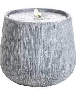 Fontanna ogrodowa LED CASCATA Szary