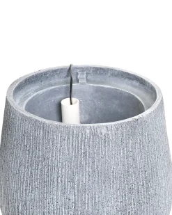 Fontanna ogrodowa LED CASCATA Szary