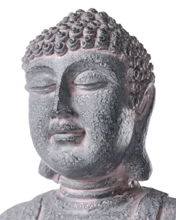 Fontanna ogrodowa LED URLANTE Budda Szary