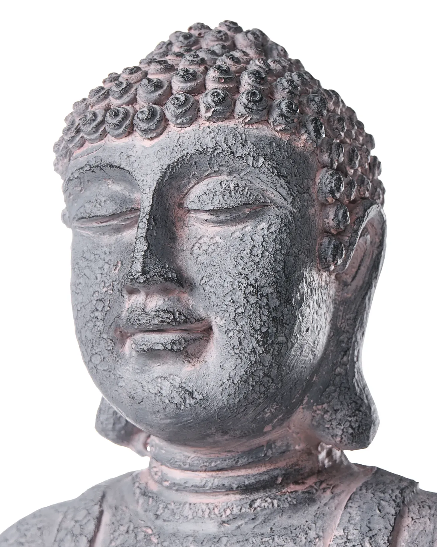 Fontanna ogrodowa LED URLANTE Budda Szary
