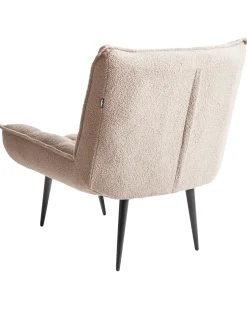 Sale Fotel ALVESTA Boucle Beżowy Wszystkie Fotele|Fotele Tapicerowane