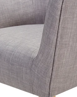 Discount Fotel ANGEN Jasnoszary Wszystkie Fotele|Fotele Tapicerowane