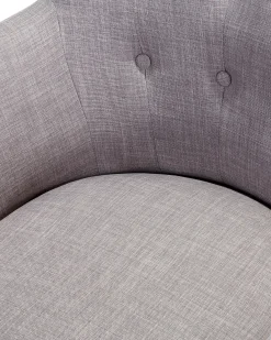 Discount Fotel ANGEN Jasnoszary Wszystkie Fotele|Fotele Tapicerowane