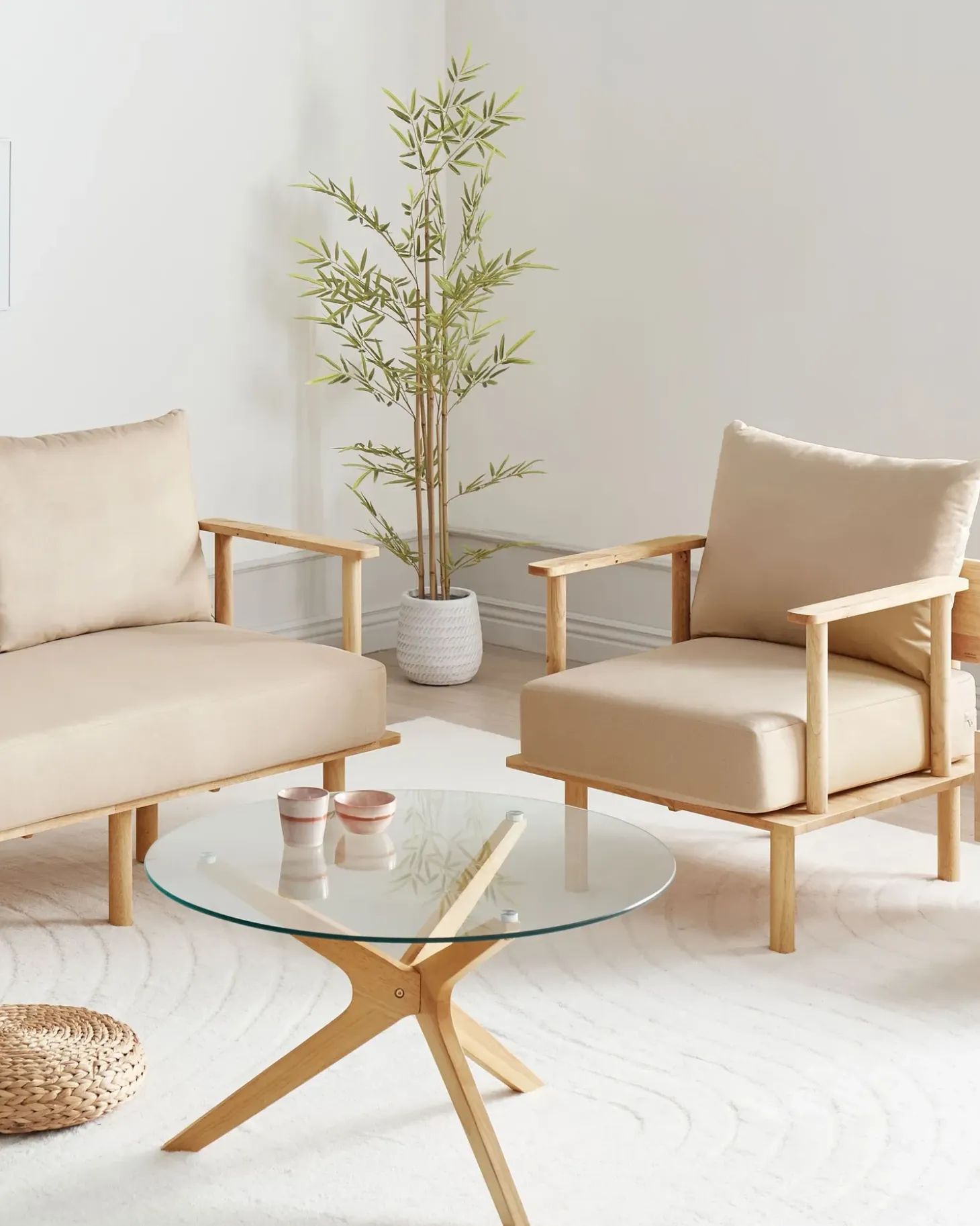 Discount ASKER Piaskowy Wszystkie Fotele|Fotele Tapicerowane