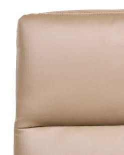 Outlet Fotel biurowy SERENE Ekoskóra Brązowy Krzesła Biurowe Do Domu|Wszystkie Krzesła