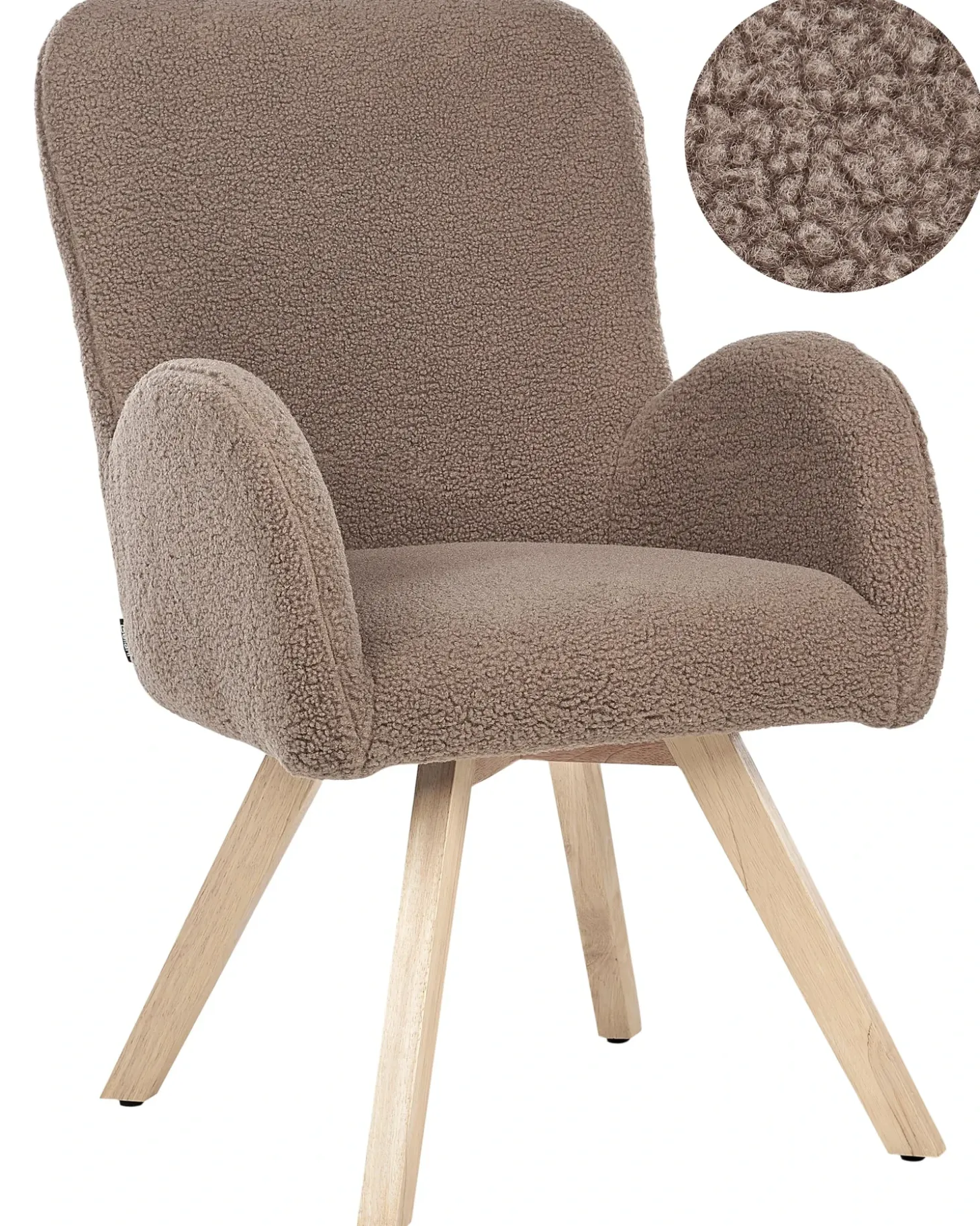 Hot Fotel BJARN Boucle Wszystkie Fotele|Fotele Tapicerowane