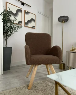 Hot Fotel BJARN Boucle Wszystkie Fotele|Fotele Tapicerowane