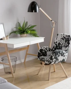 Online Fotel BJARN Czarny Wszystkie Fotele|Fotele Tapicerowane