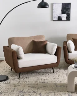 Outlet BOLGA Brązowy Wszystkie Fotele|Fotele Tapicerowane