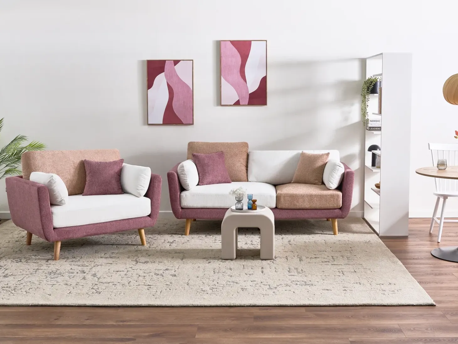 Discount BOLGA Różowy Wszystkie Fotele|Fotele Tapicerowane