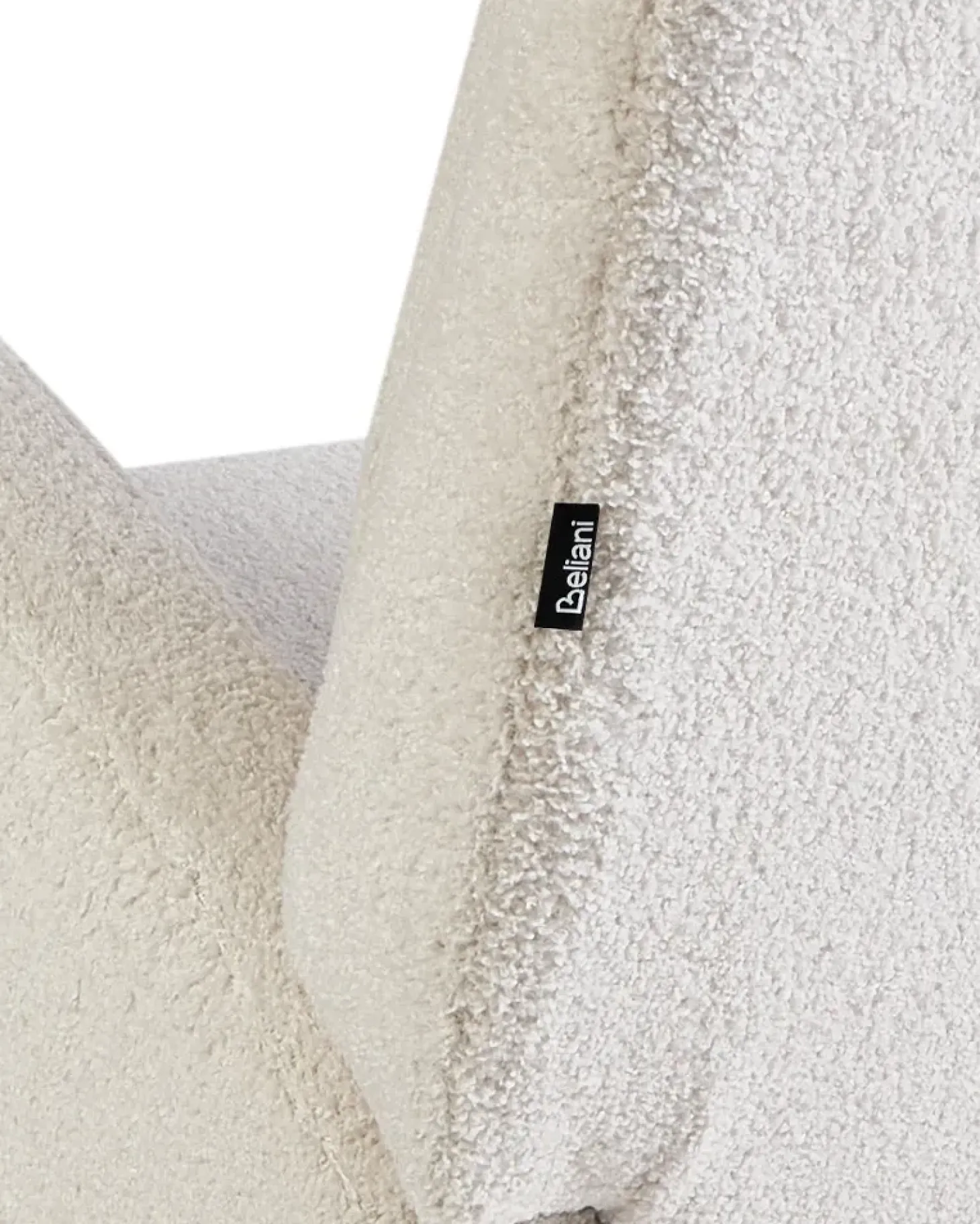 Sale Fotel bujany ALSTA Boucle Złamana biel Wszystkie Fotele|Fotele Bujane