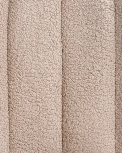 New Fotel bujany KINNO Boucle Beżowy Wszystkie Fotele|Fotele Bujane
