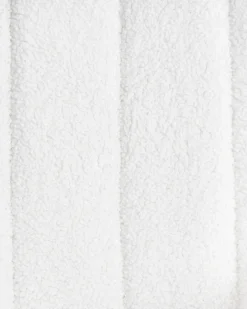 Clearance Fotel bujany KINNO Boucle Złamana biel Wszystkie Fotele|Fotele Bujane