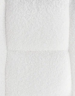 Discount Fotel bujany LUOMA Boucle Złamana biel Wszystkie Fotele|Fotele Bujane
