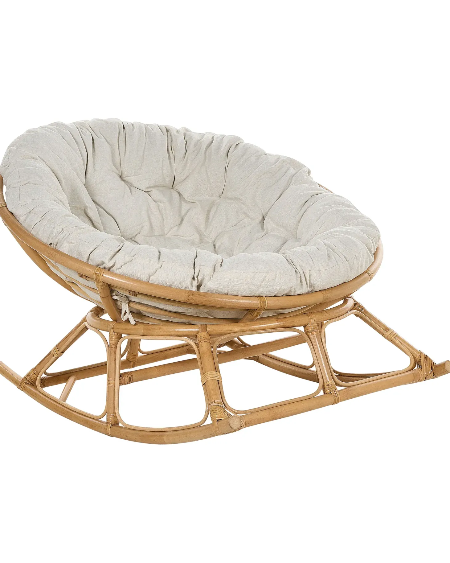 Fotel bujany ORVIETO Rattan Naturalny