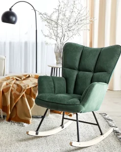 Best Fotel bujany OULU Szmaragdowy Wszystkie Fotele|Fotele Bujane