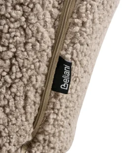 Fotel bujany SANDVE Boucle Beżowoszary Wszystkie Fotele|Fotele Bujane