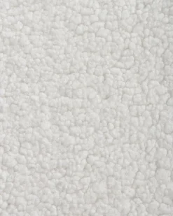 Clearance Fotel bujany SANDVE Boucle Biały Wszystkie Fotele|Fotele Bujane