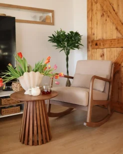 Discount SKOVDE Beżowy Wszystkie Fotele|Fotele Bujane