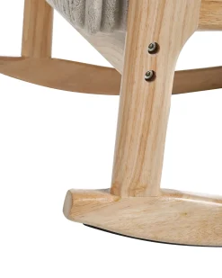 Outlet SORSELE Sztruks Beżowy Wszystkie Fotele|Fotele Bujane