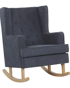New Fotel bujany TRONDHEIM Ciemnoszary Wszystkie Fotele|Fotele Bujane