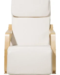 Fotel bujany WESTON Jasnobeżowy