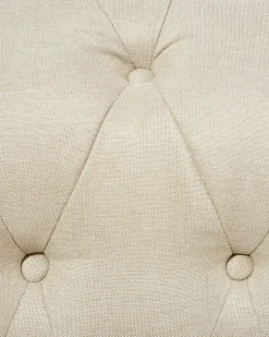 Sale Fotel CHESTERFIELD Beżowy Wszystkie Fotele|Fotele Tapicerowane