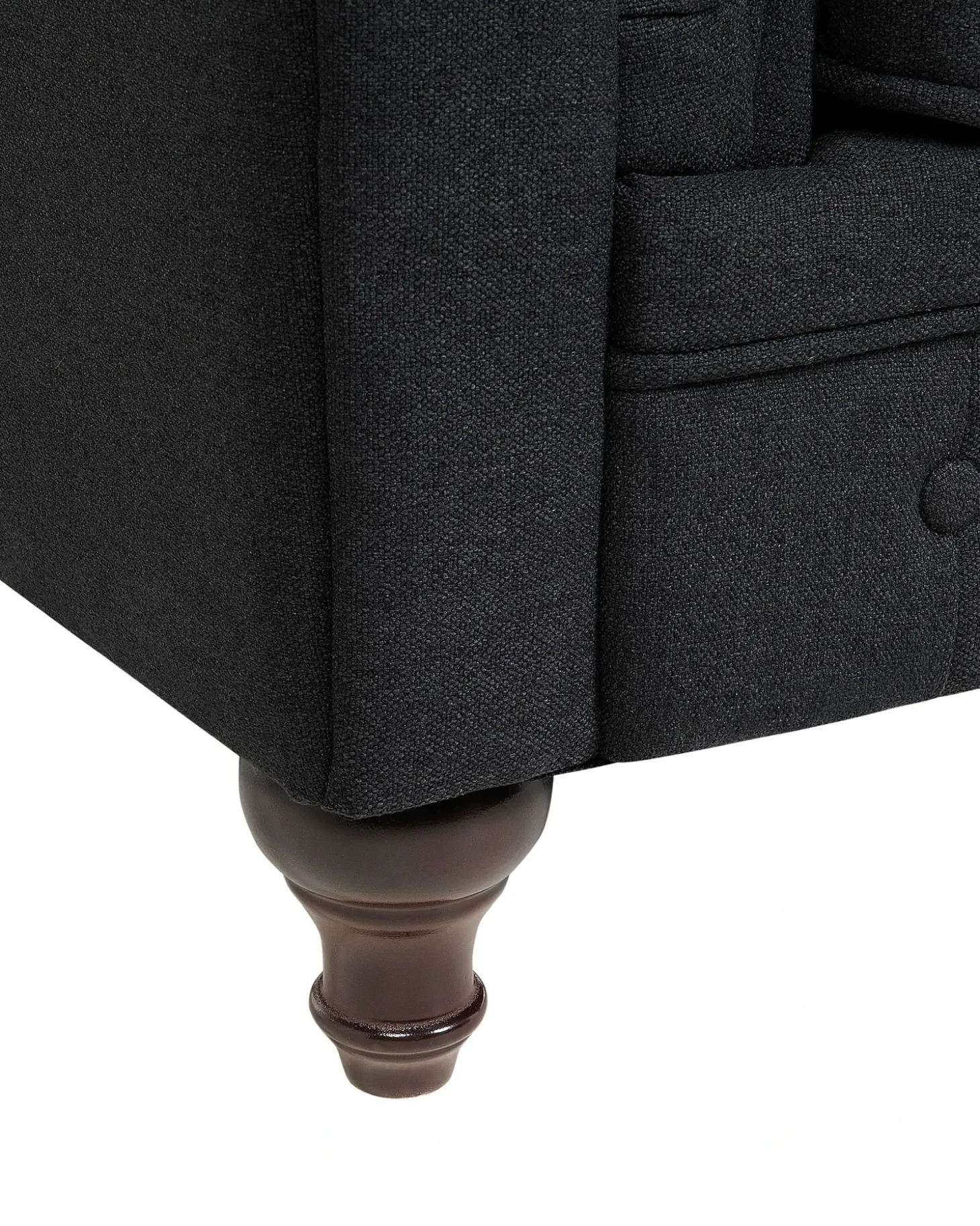 New CHESTERFIELD Grafitowy Wszystkie Fotele|Fotele Tapicerowane