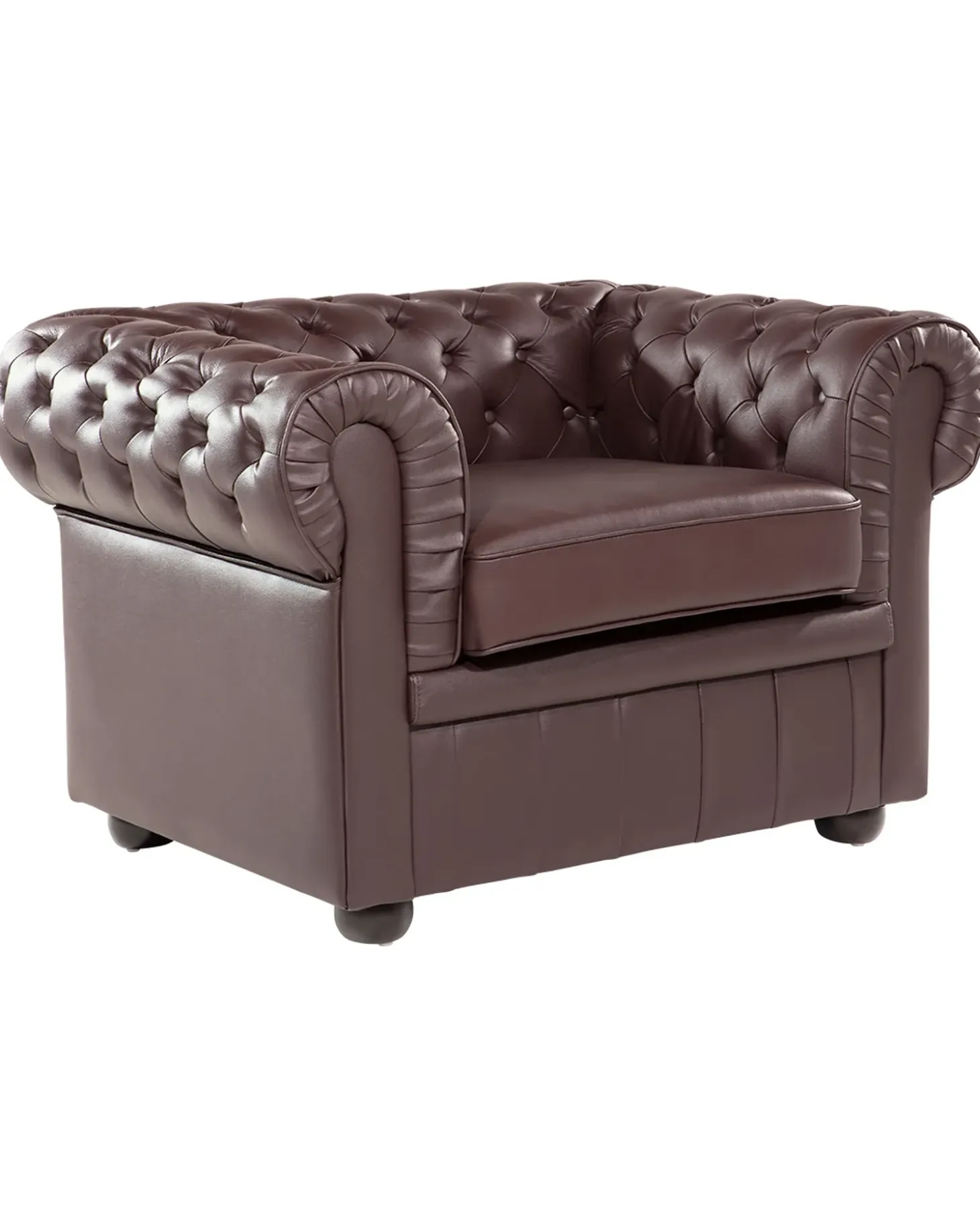 Hot CHESTERFIELD Skóra naturalna Wszystkie Fotele|Fotele Skórzane