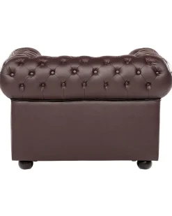 Hot CHESTERFIELD Skóra naturalna Wszystkie Fotele|Fotele Skórzane