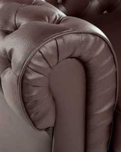 Hot CHESTERFIELD Skóra naturalna Wszystkie Fotele|Fotele Skórzane