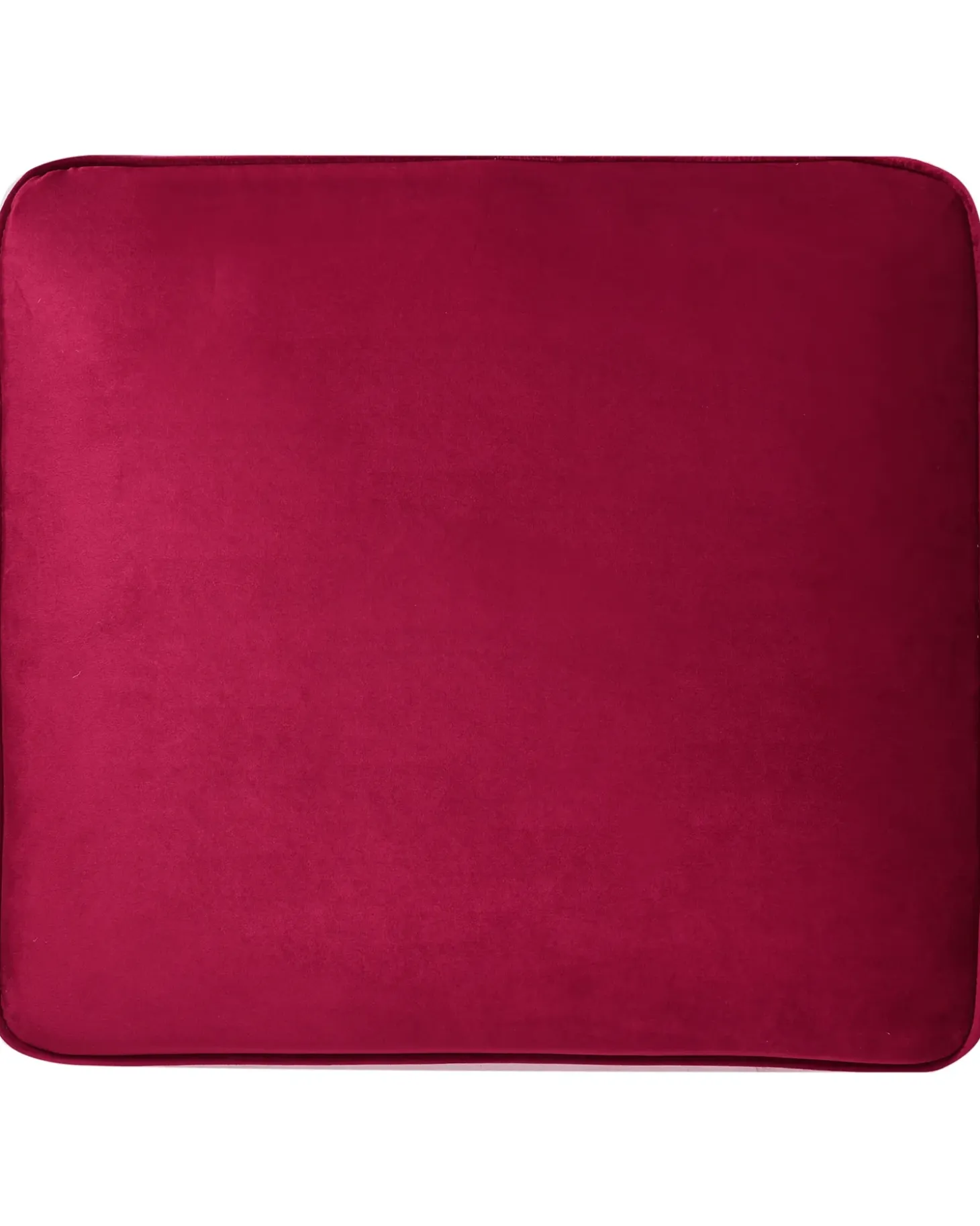 Outlet CHESTERFIELD Welur Burgundowy Wszystkie Fotele|Fotele Tapicerowane