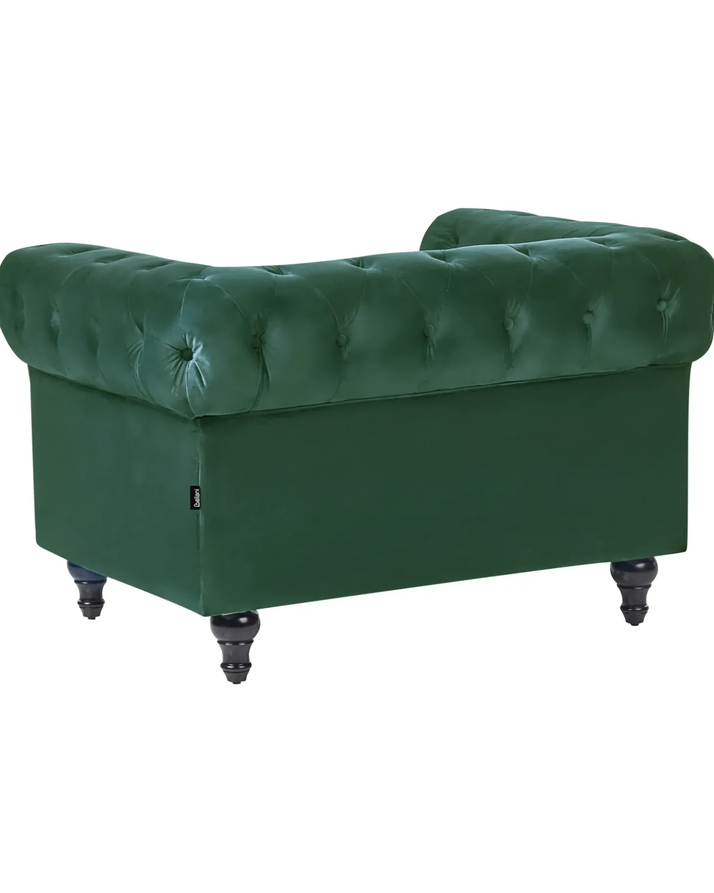 Discount CHESTERFIELD Welur Szmaragdowy Wszystkie Fotele|Fotele Tapicerowane