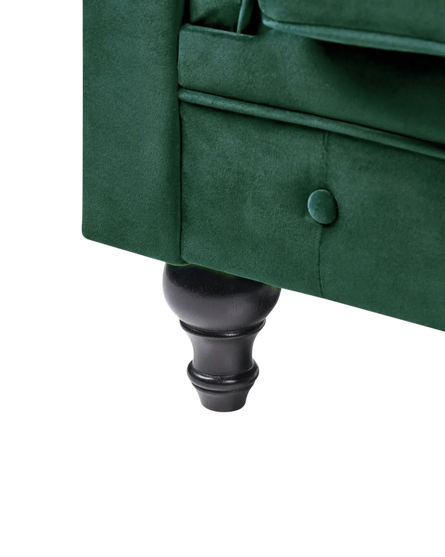 Discount CHESTERFIELD Welur Szmaragdowy Wszystkie Fotele|Fotele Tapicerowane