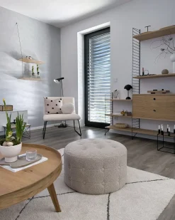 Hot Fotel COTULLA Boucle Biały Wszystkie Fotele|Fotele Tapicerowane