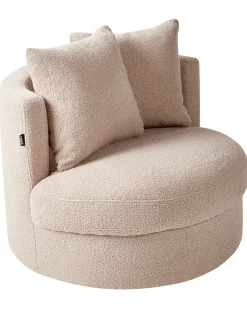 New Fotel DALBY Boucle Wszystkie Fotele|Fotele Tapicerowane