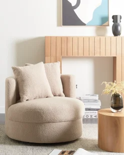 New Fotel DALBY Boucle Wszystkie Fotele|Fotele Tapicerowane