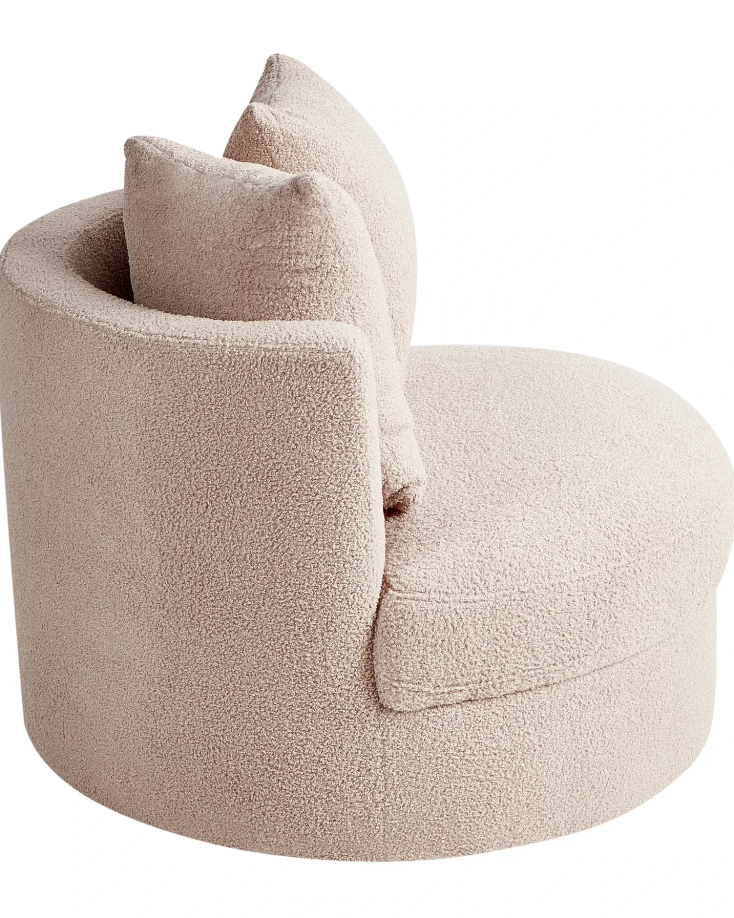 New Fotel DALBY Boucle Wszystkie Fotele|Fotele Tapicerowane